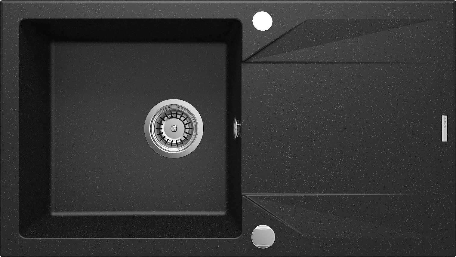 DEANTE 1-Bowl Granite Composite Kitchen Sink