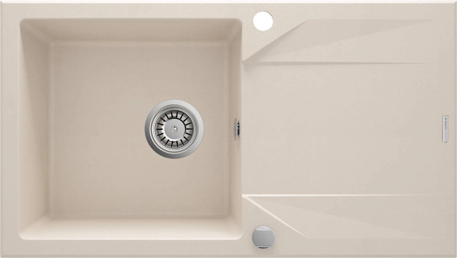 DEANTE 1-Bowl Granite Composite Kitchen Sink