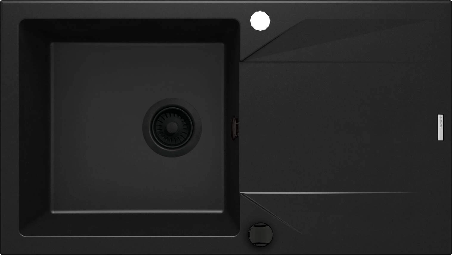 DEANTE 1-Bowl Granite Composite Sink with