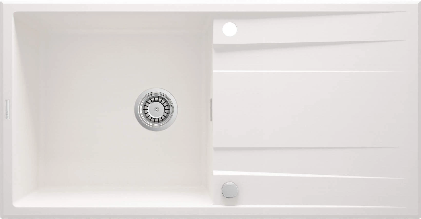 DEANTE 1-Bowl Granite Sink with Drainer