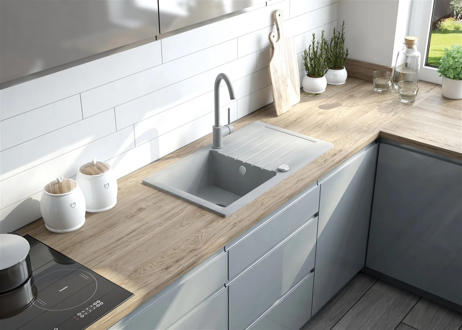 DEANTE ZQZ 511A 1-Bowl Granite Sink