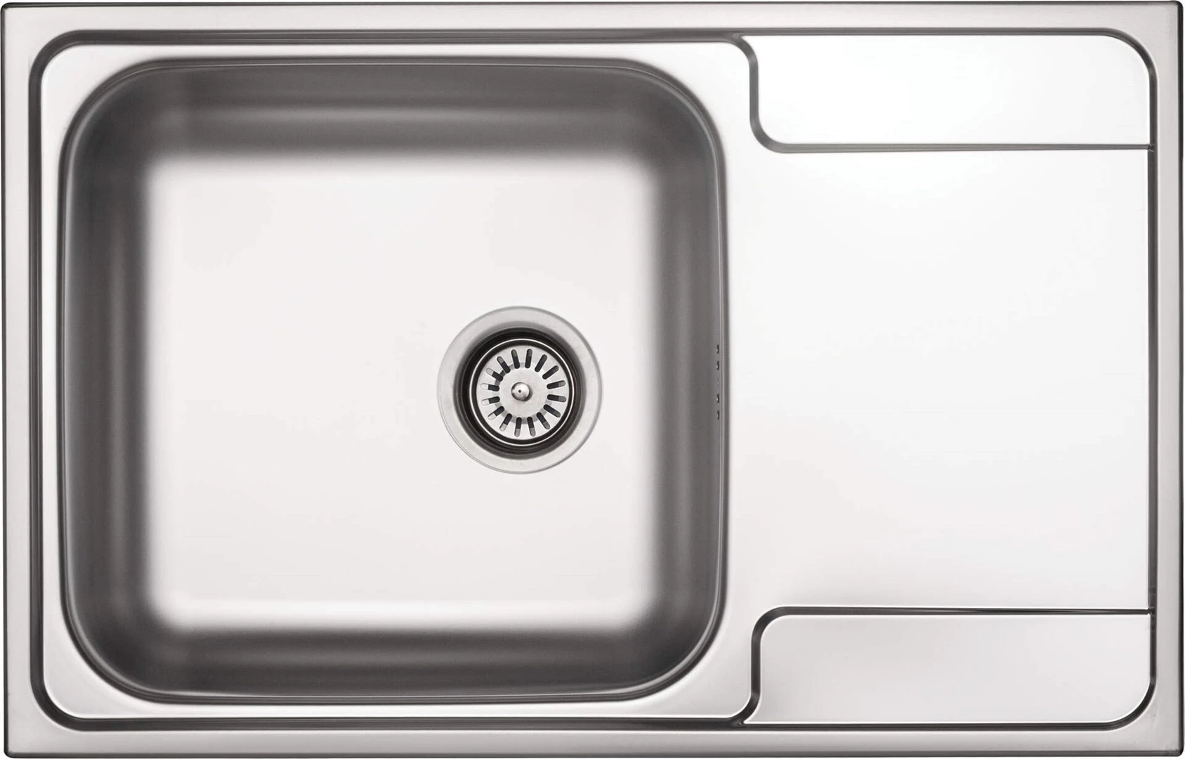 DEANTE 1-Bowl Steel Sink with Drainer