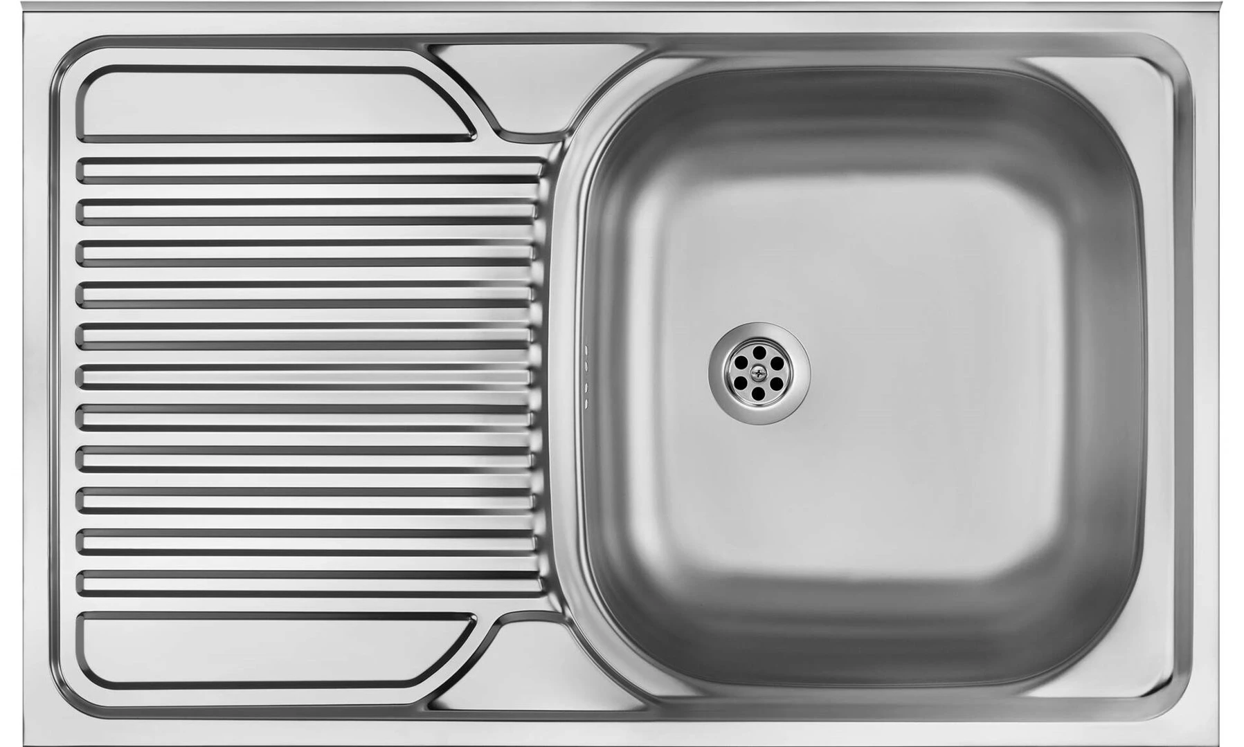 DEANTE 1-Bowl Steel Sink with Drainer
