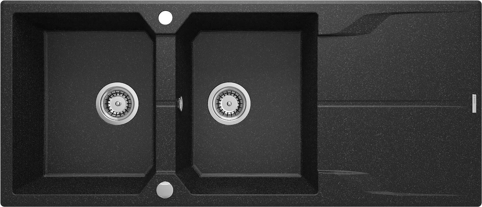 DEANTE 2-Bowl Granite Composite Kitchen Sink