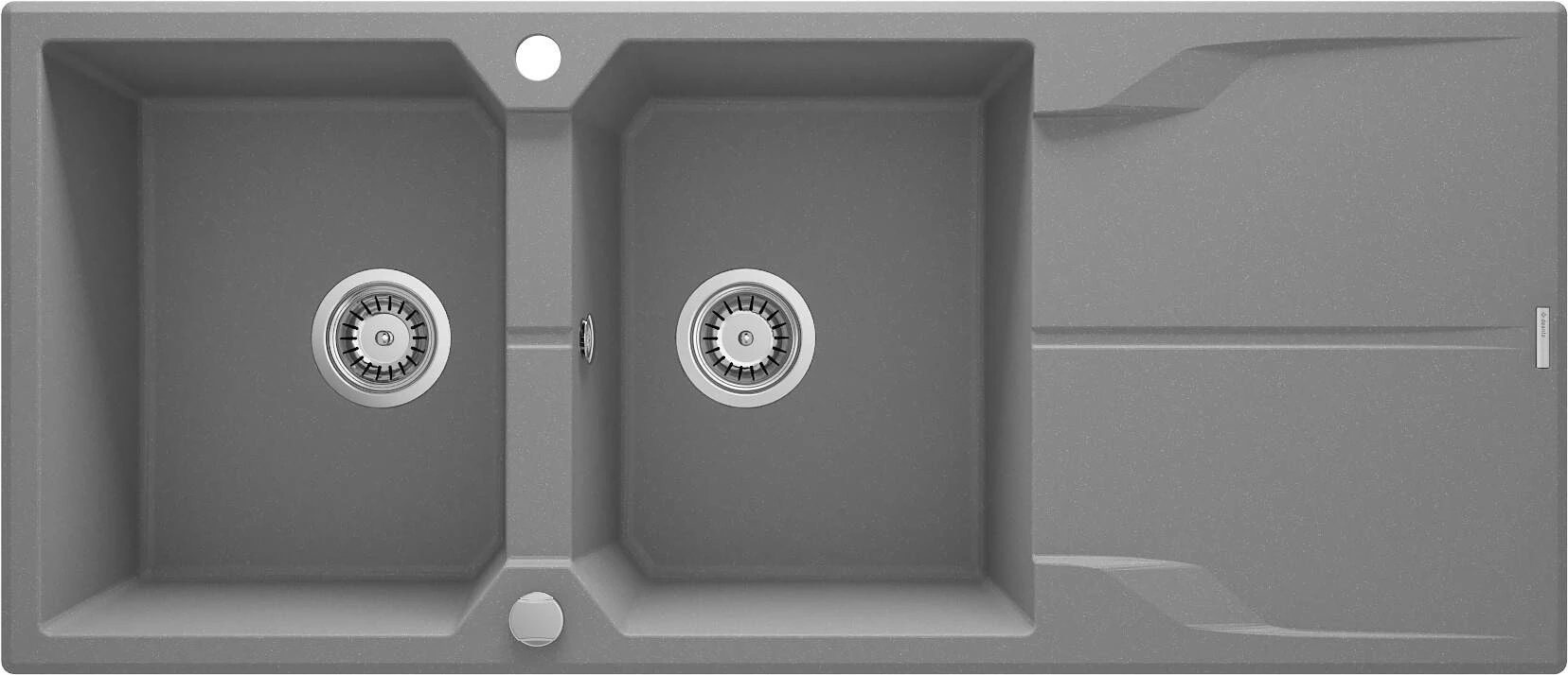 DEANTE 2-Bowl Granite Composite Kitchen Sink