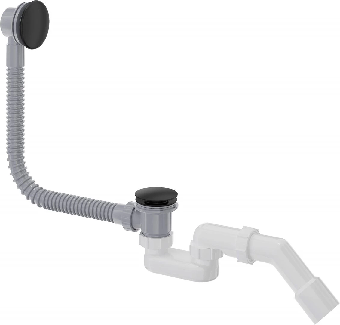 DEANTE Click-Clack Bathtub Siphon Black