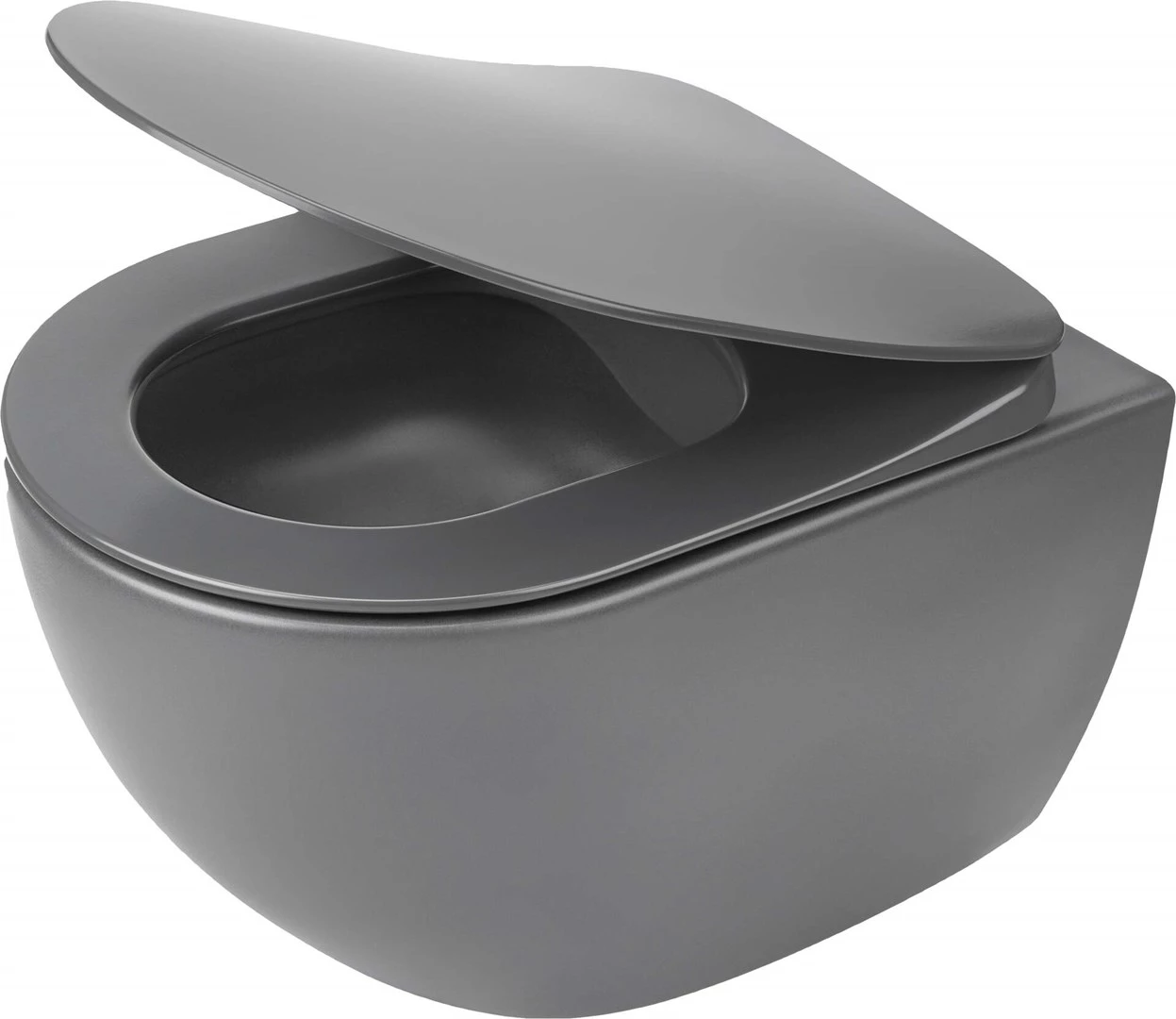 DEANTE Rimless Wall-Hung Toilet with Soft-Close