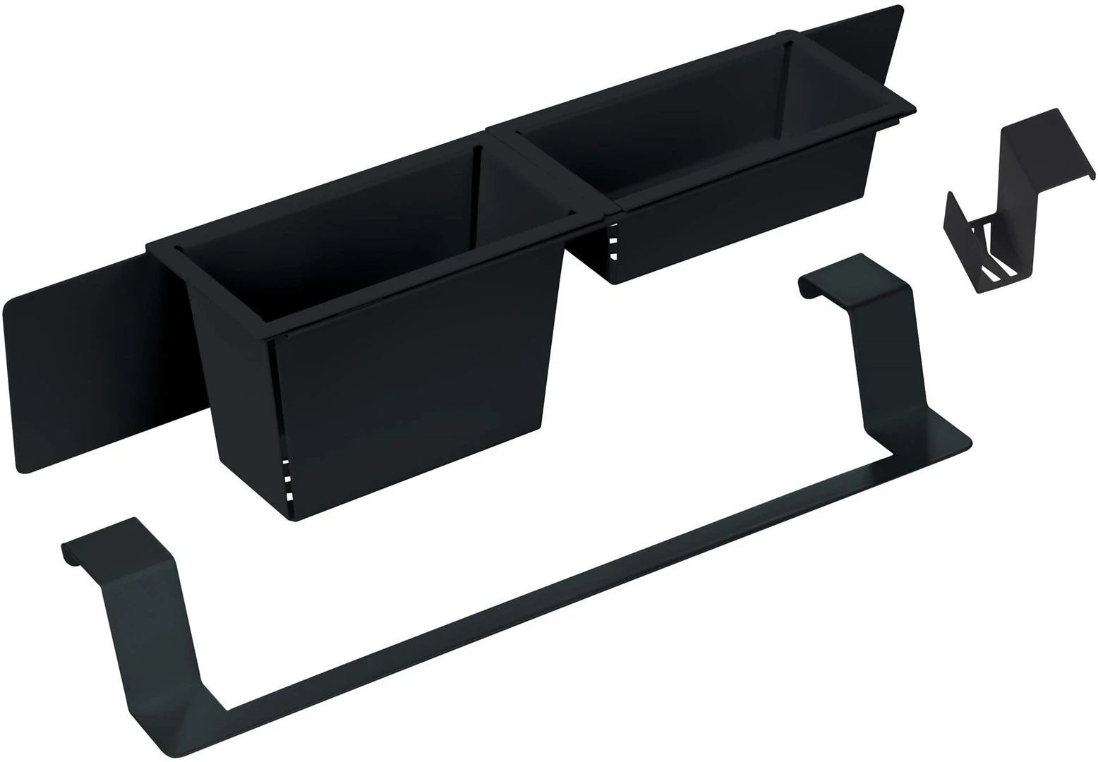DEANTE Sink Accessory Set Black 3-Piece
