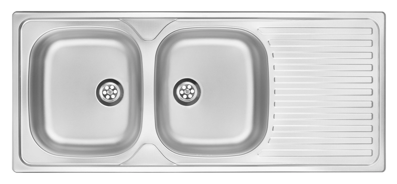 DEANTE ZEU 3210 2-Bowl Stainless Steel