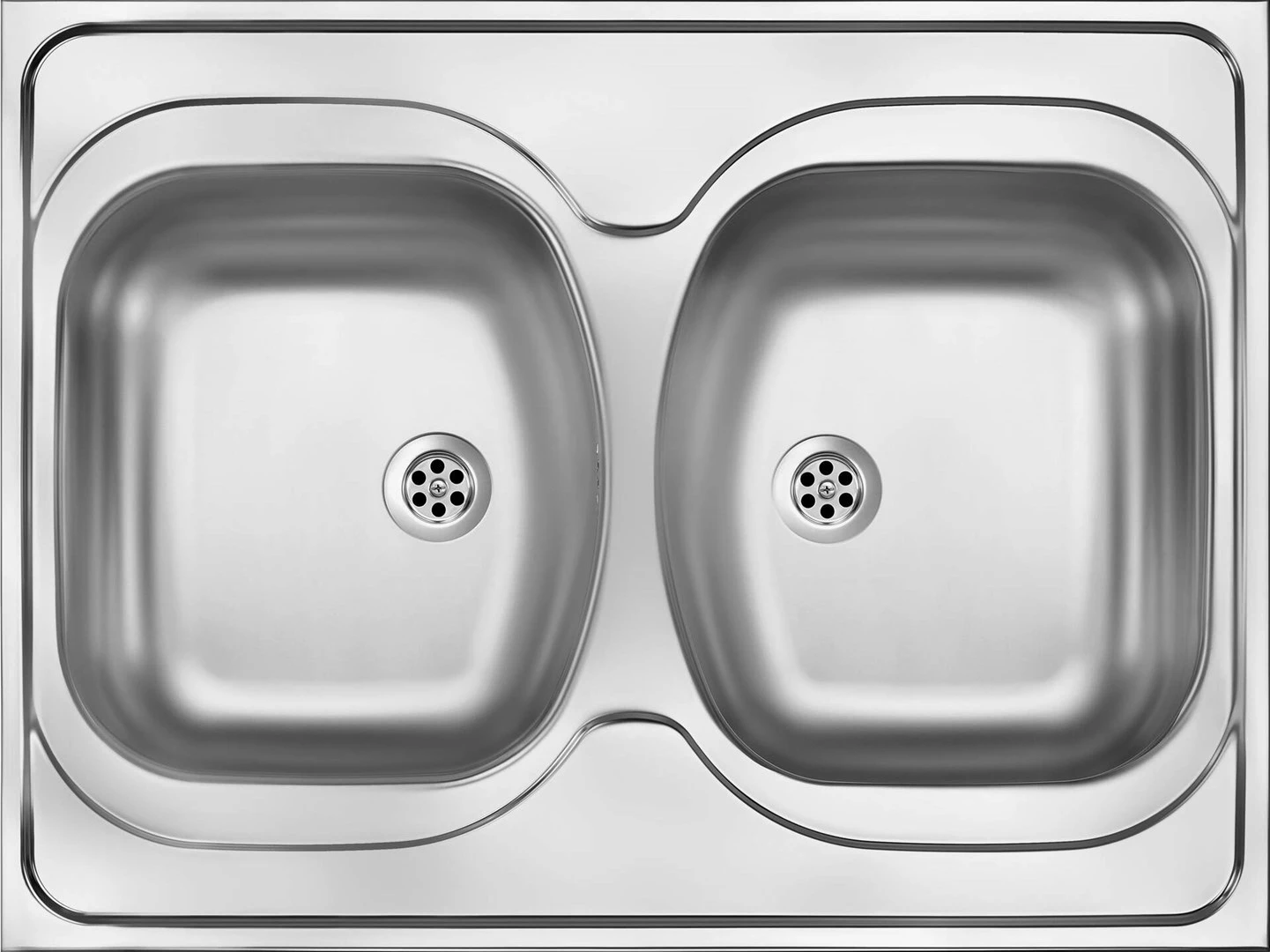 DEANTE ZM6 3200 2-Bowl Stainless Steel