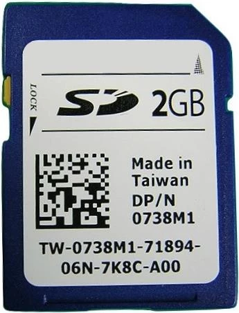 DELL 2GB SD kartīte iekšējam SD