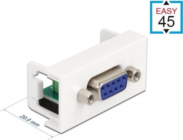 Delock Easy 45 modulārais adapteris 9-pin
