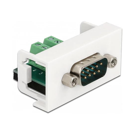 Delock Easy 45 uzspiežamais modulis D-Sub