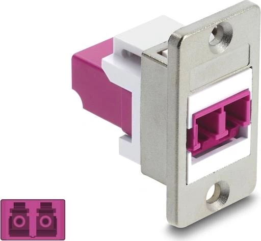Delock 91100 panelī montējams LC duplex