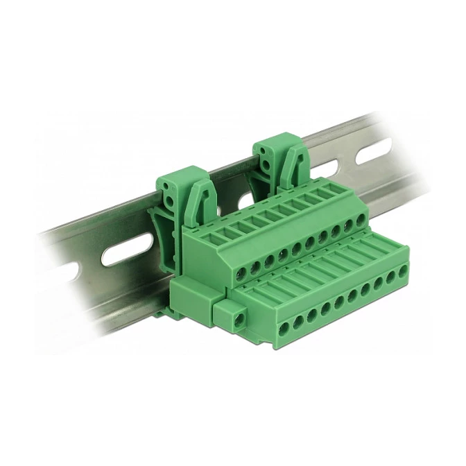 DELOCK 10 kontaktu spaiļu bloks DIN