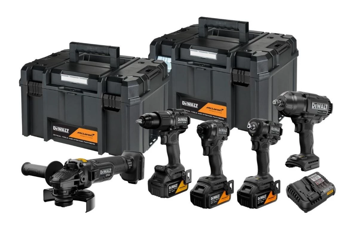 DEWALT 18V XR kombinētais komplekts: āmurskrūvgriezis