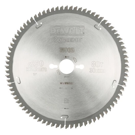 DEWALT DT4287-QZ Ripzāģa asmens 25 cm