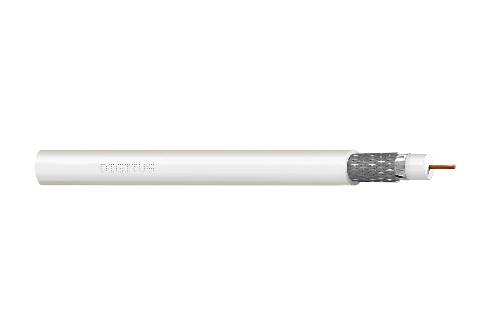 DIGITUS RG-6 koaksiālais kabelis, 75 omi