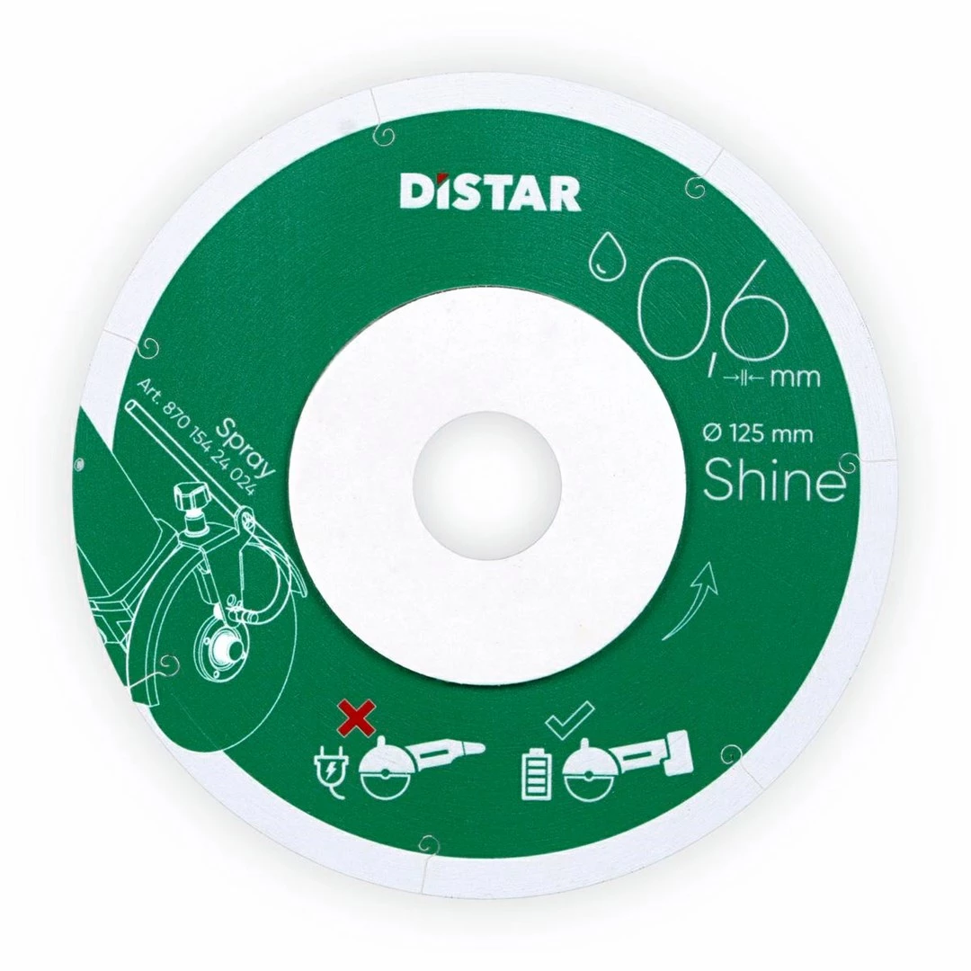 DISTAR SHINE Dimanta disks 125 x