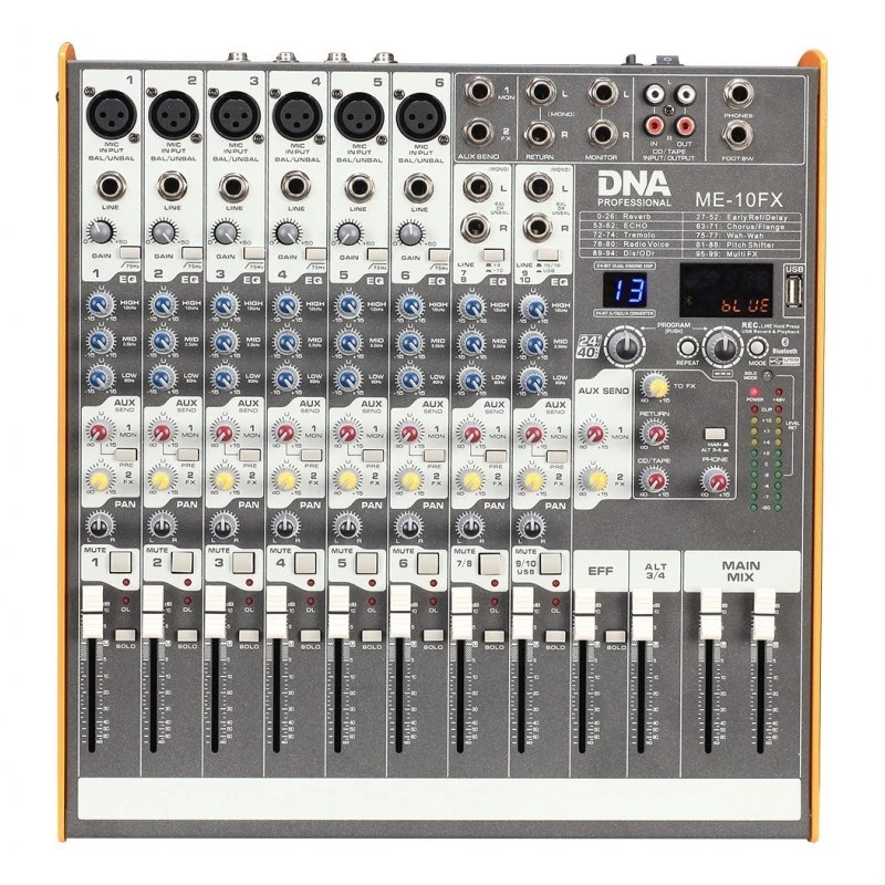 DNA PROFESSIONAL DNA ME-10FX Audio Mixer