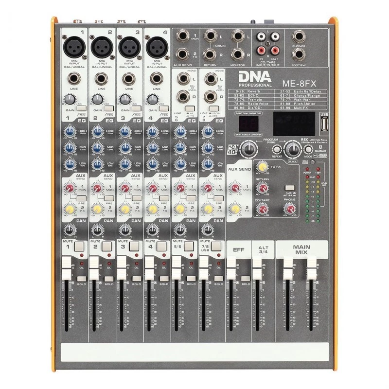 DNA PROFESSIONAL DNA ME-8FX Audio Mixer