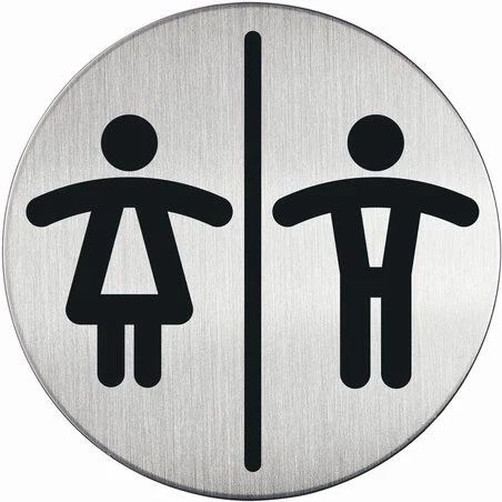 DURABLE PICTO WC Unisex tualetes zīme