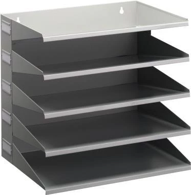 DURABLE VARICOLOR® 5-nodalījumu A4 šķirošanas statīvs