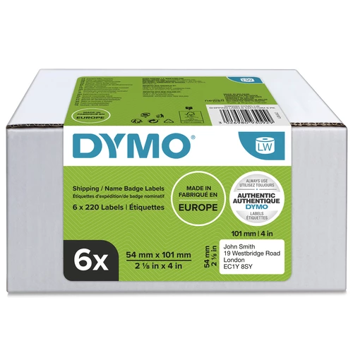 DYMO LabelWriter sūtījumu un vārda nozīmīšu