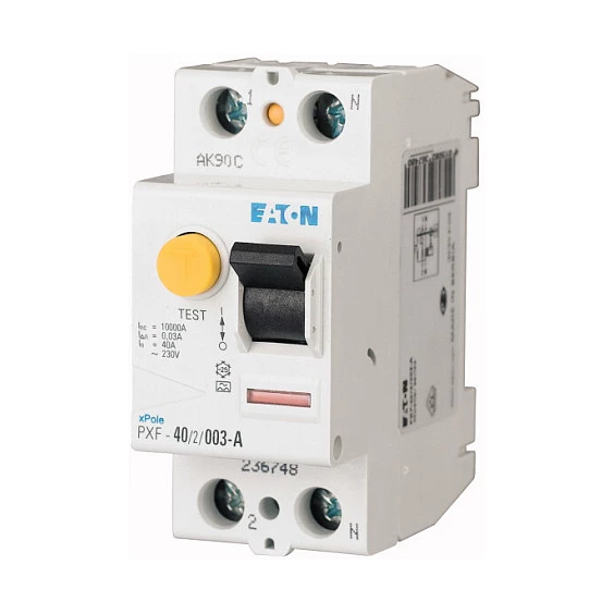 EATON PXF-25/2/003-A diferenciālais slēdzis (RCD) 25A