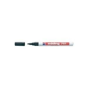 Edding e-751 Gloss Paint Marker melns