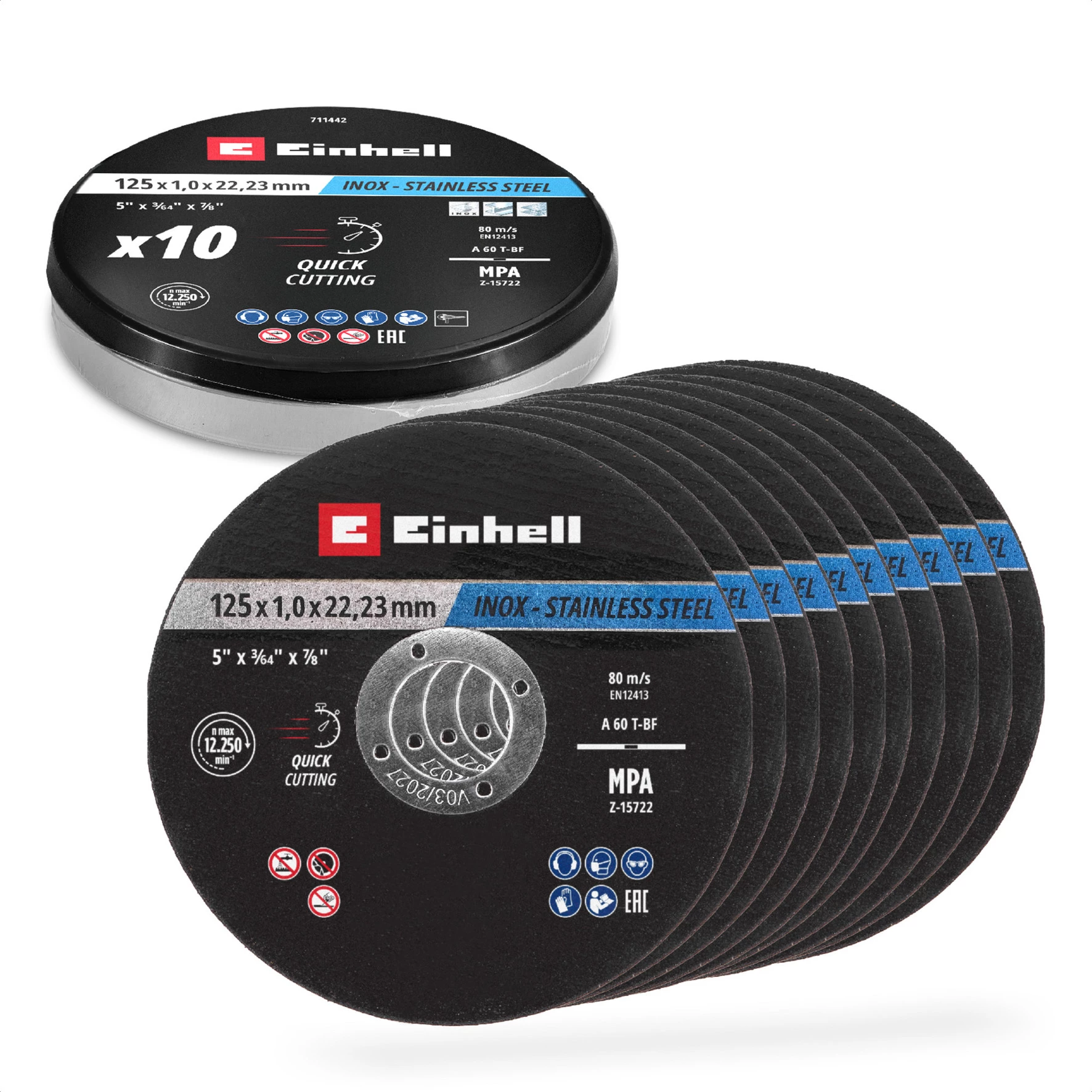 Einhell plānais griešanas disks Ø 125