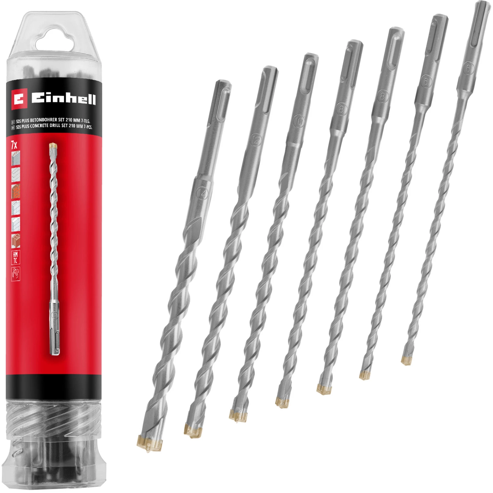 EINHELL-KWB SDS-plus āmura urbju komplekts, Ø