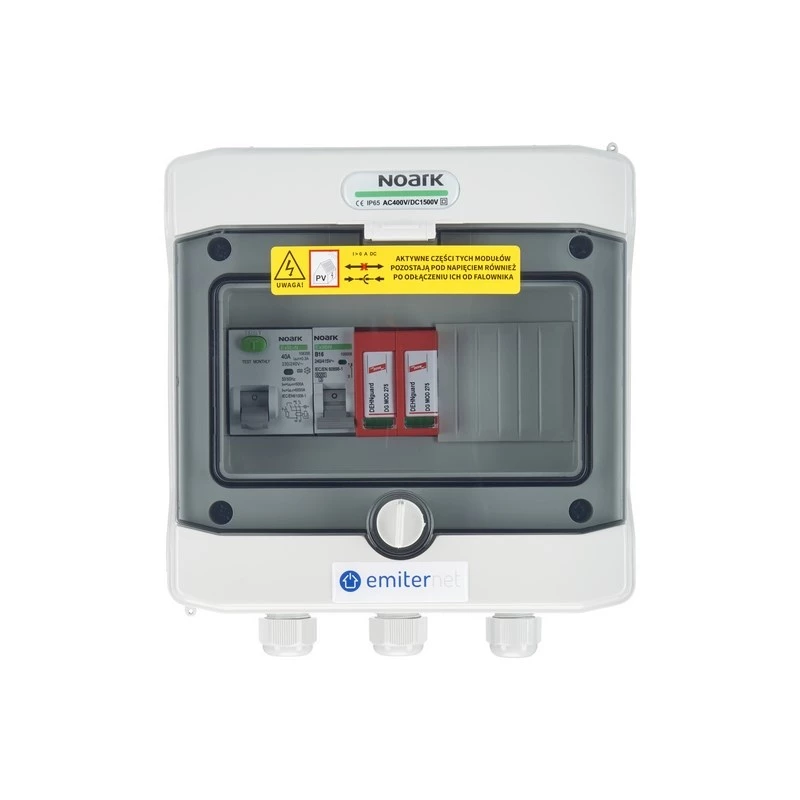 EMITER EM-264_AC Hermētiskais slēdžu bloks IP65