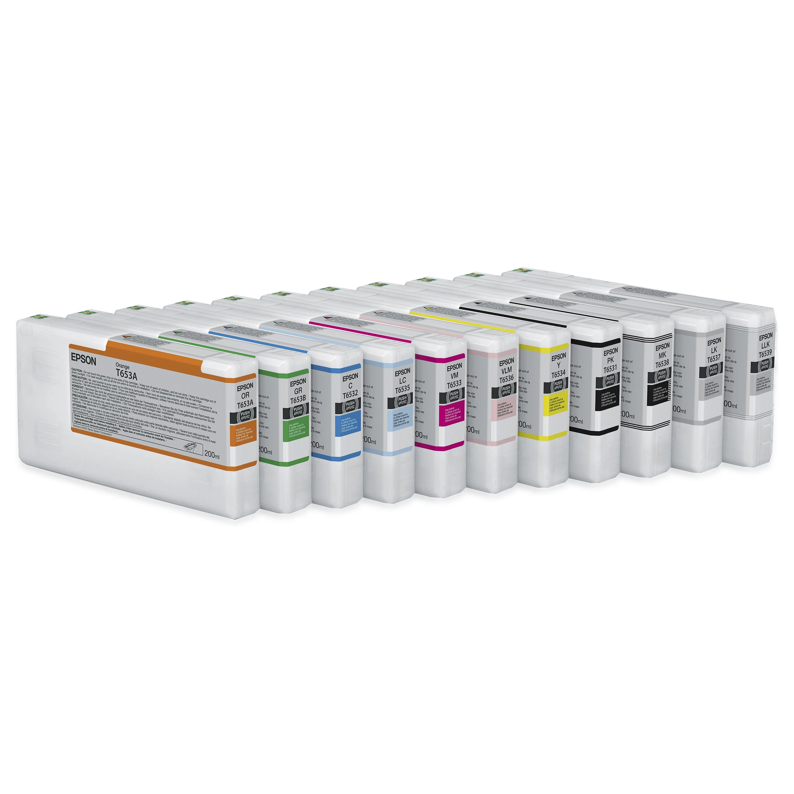 Epson T653400 dzeltenas tintes kasetne (200