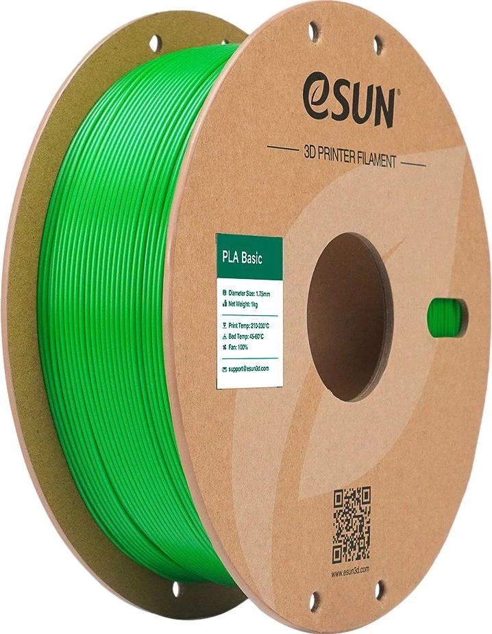ESUN PLA Basic 1,75mm zaļš