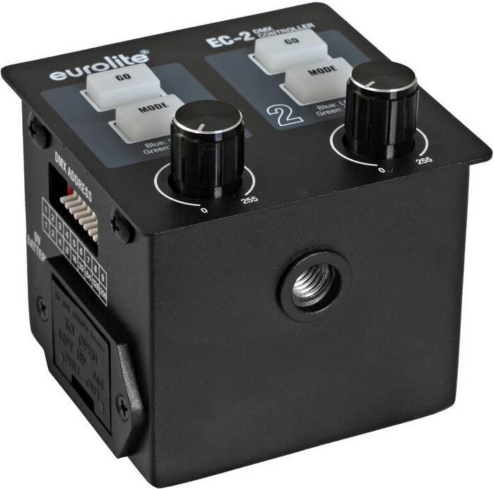 EUROLITE EC-2 DMX kontrolleris ar 2