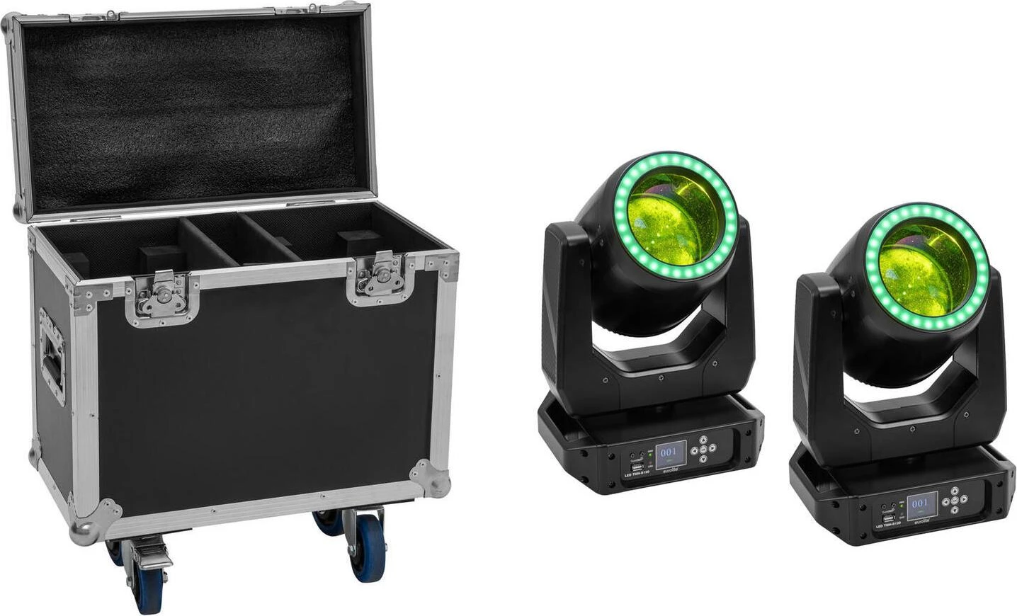 EUROLITE komplekts 2x LED TMH-B120 Hypno