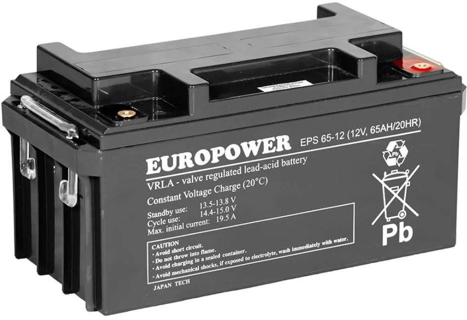 Europower AGM Battery EPS Series 12V