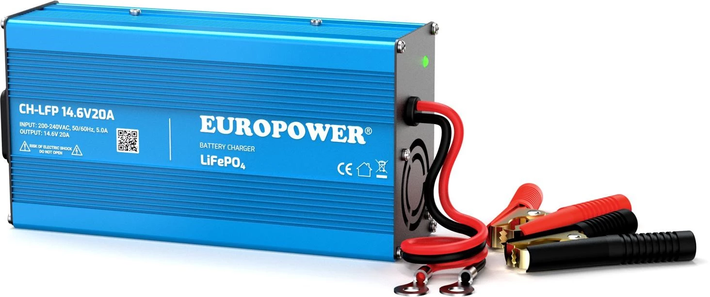EUROPOWER CH-LFP/12/20 LiFePO4 Battery Charger 14