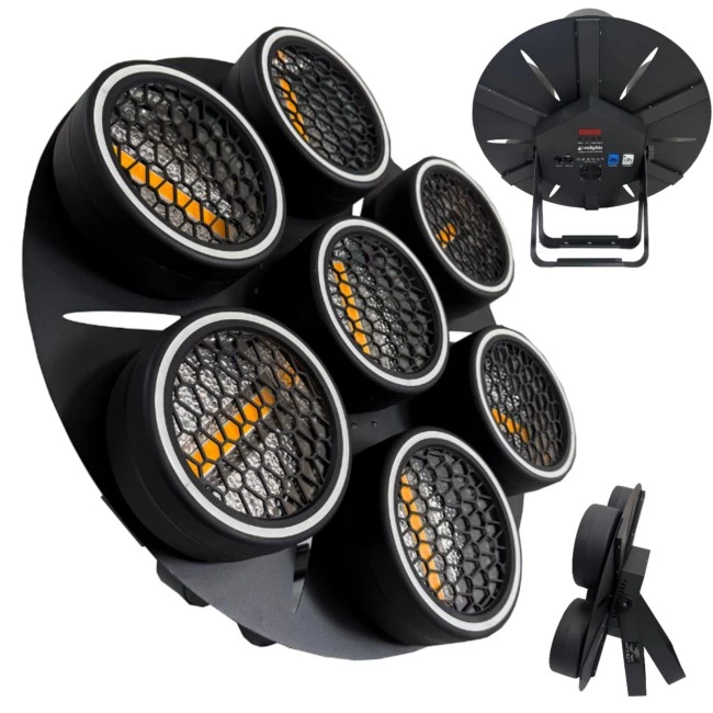 EVOLIGHTS LUMEN 7 RING 7x30W WW