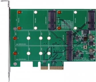 EXSYS EX-3649 Dual M.2 SATA