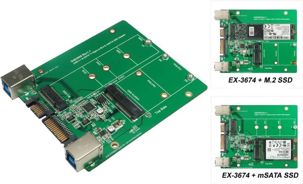 EXSYS EX-3674 4 portu USB 3