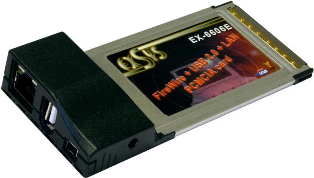 EXSYS EX-6606E CardBus 10/100 Ethernet +