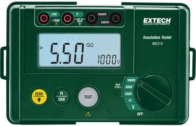 Extech MG310 izolācijas testeris 250V 500V