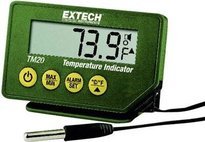 Extech TM20 ūdensizturīgs temperatūras indikators, -40