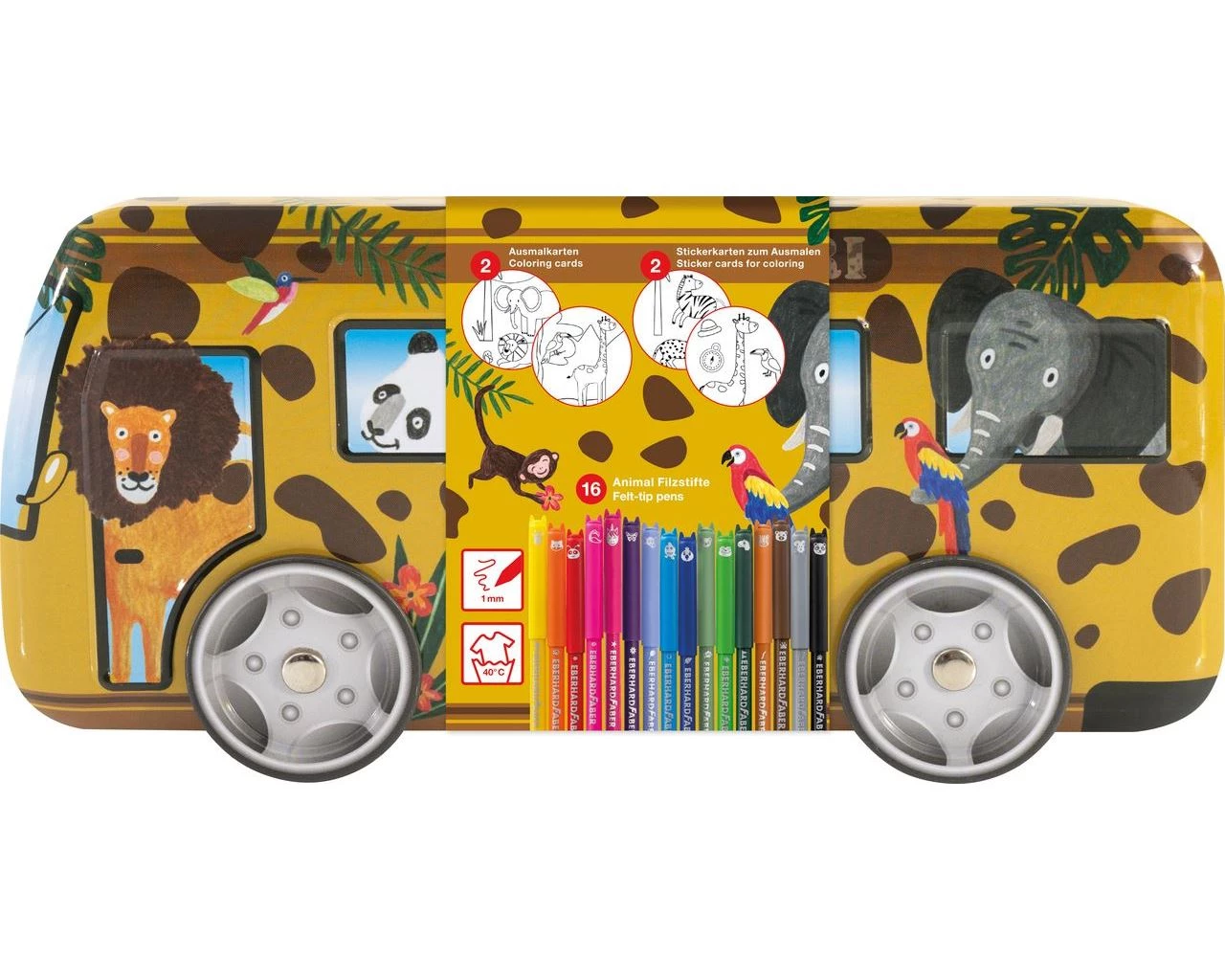 Faber-Castell Eberhard Faber Animal COLORI flomāsteru