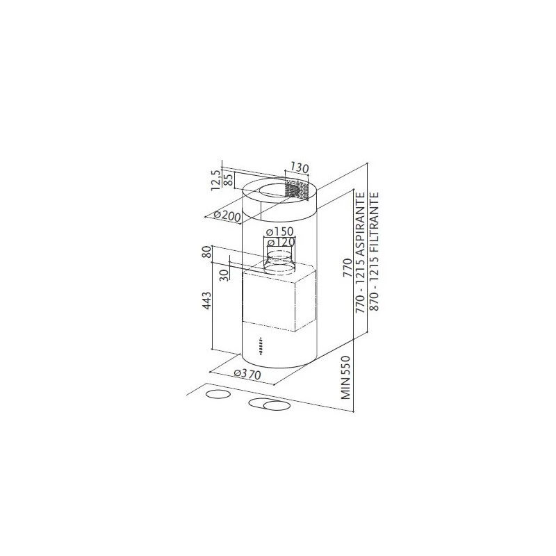 Faber CYLINDRA ISOLA EG8 X A37