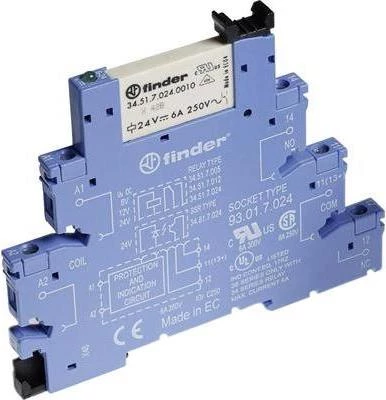 Finder 38 sērijas interfeisa releja modulis