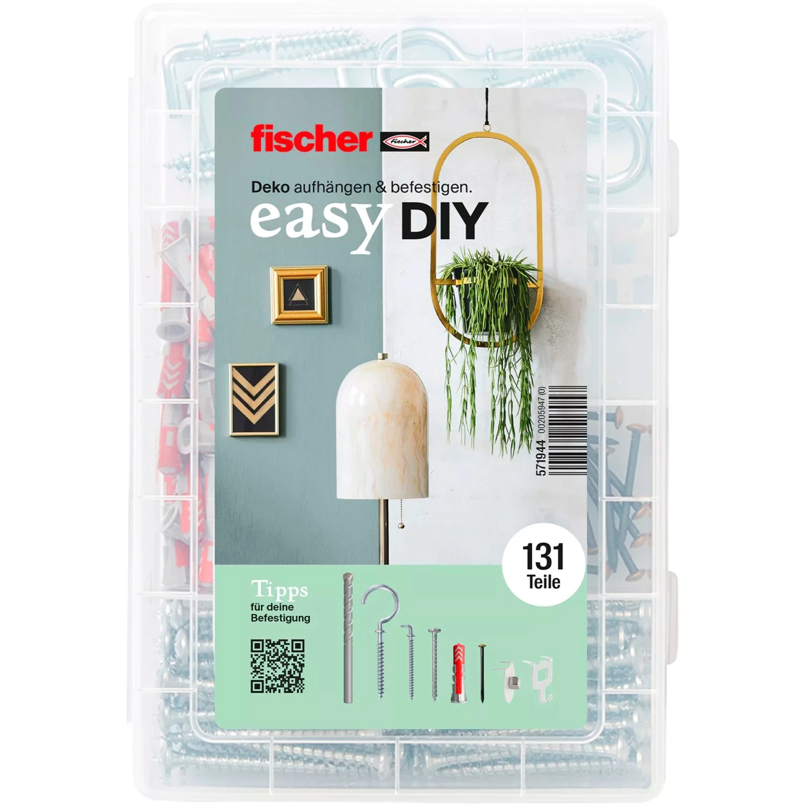 Fischer 571944 DUOPOWER & DUOTEC dībeļu