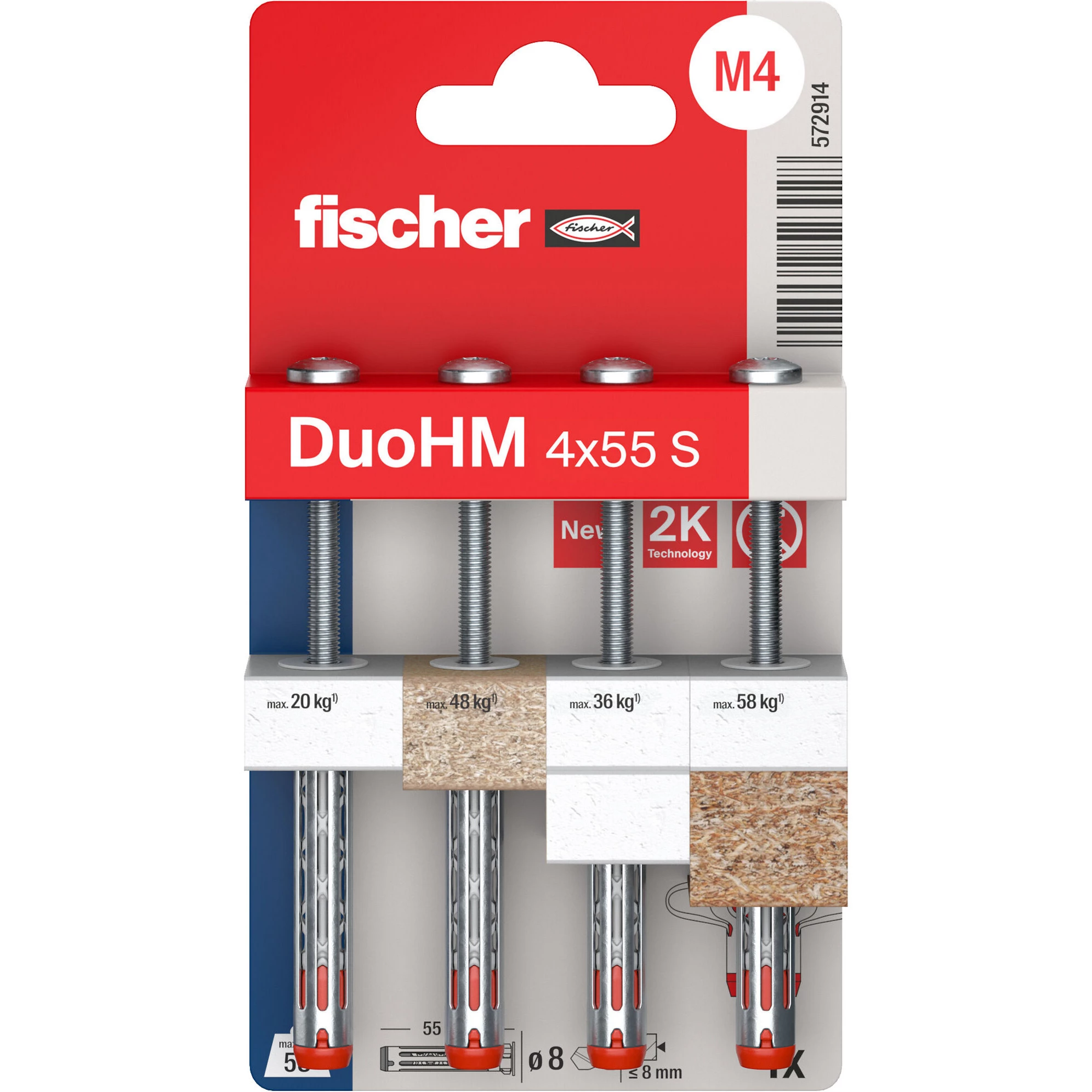 Fischer DuoHM 4x55 S PH TX